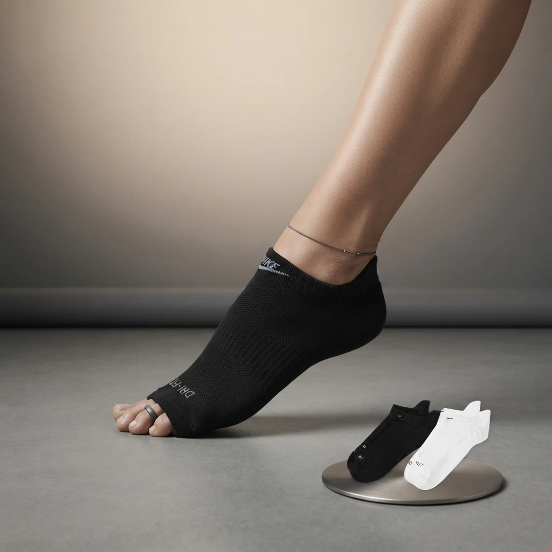 Шкарпетки Nike Dri-Fit No-Show 3 Pk Socks (SX4492-901)