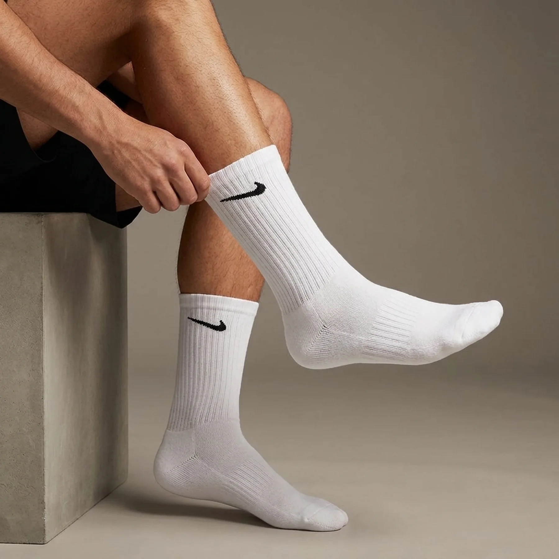 Шкарпетки Nike U NK EVERYDAY LTWT CREW 3 пари