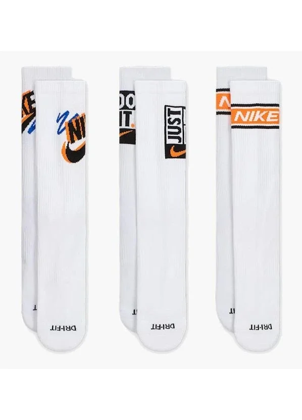 Шкарпетки Nike Everyday Plus Crew Socks (3 Pairs) (HJ9339-901)