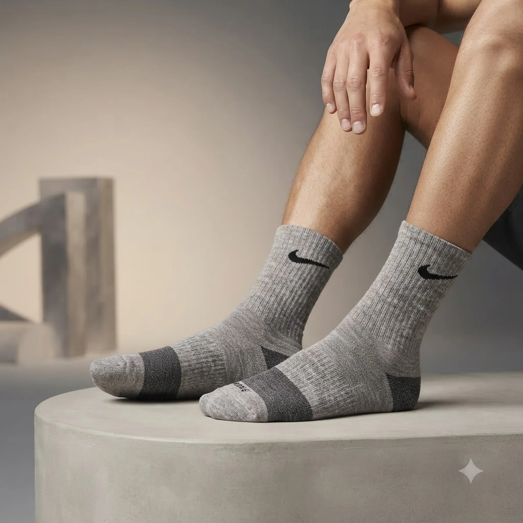 Шкарпетки Nike Everyday Plus Cush Crew (DH3778-073)