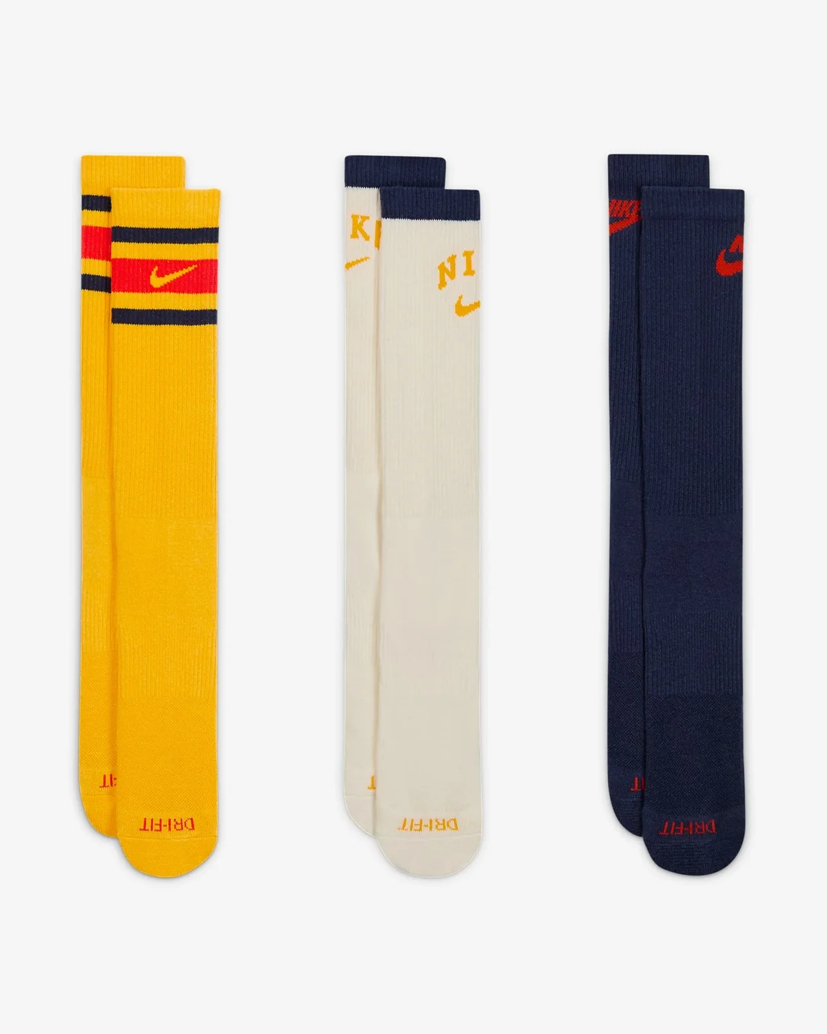 Шкарпетки Nike Everyday Plus Cushioned Crew Multi (3 ) (DX7665-910)