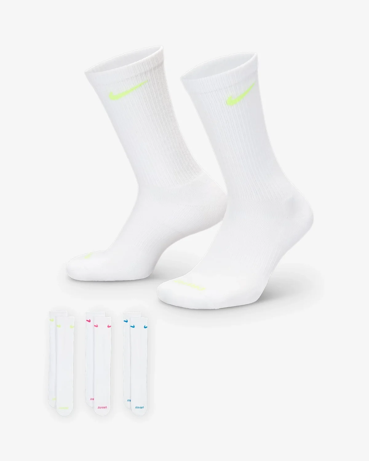Шкарпетки Nike Everyday Plus Cushioned Crew (SX6888-938)