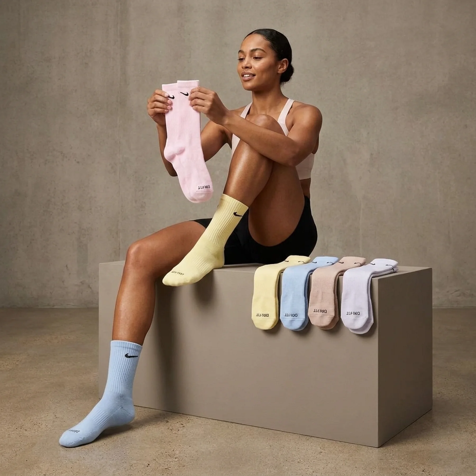 Шкарпетки Nike Everyday Plus Cushioned Training Crew Socks (6 Pairs) (SX6897-906)
