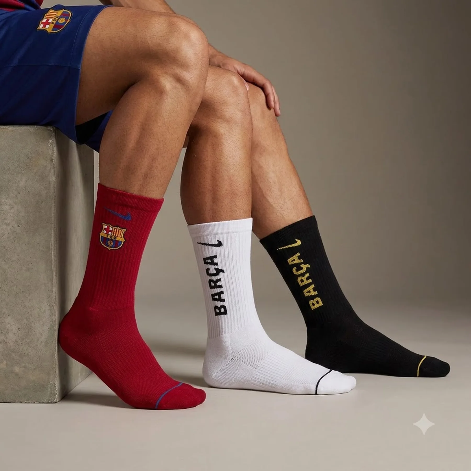 Шкарпетки Nike Fcb Everyday Multi (3 ) (FD1402-901)