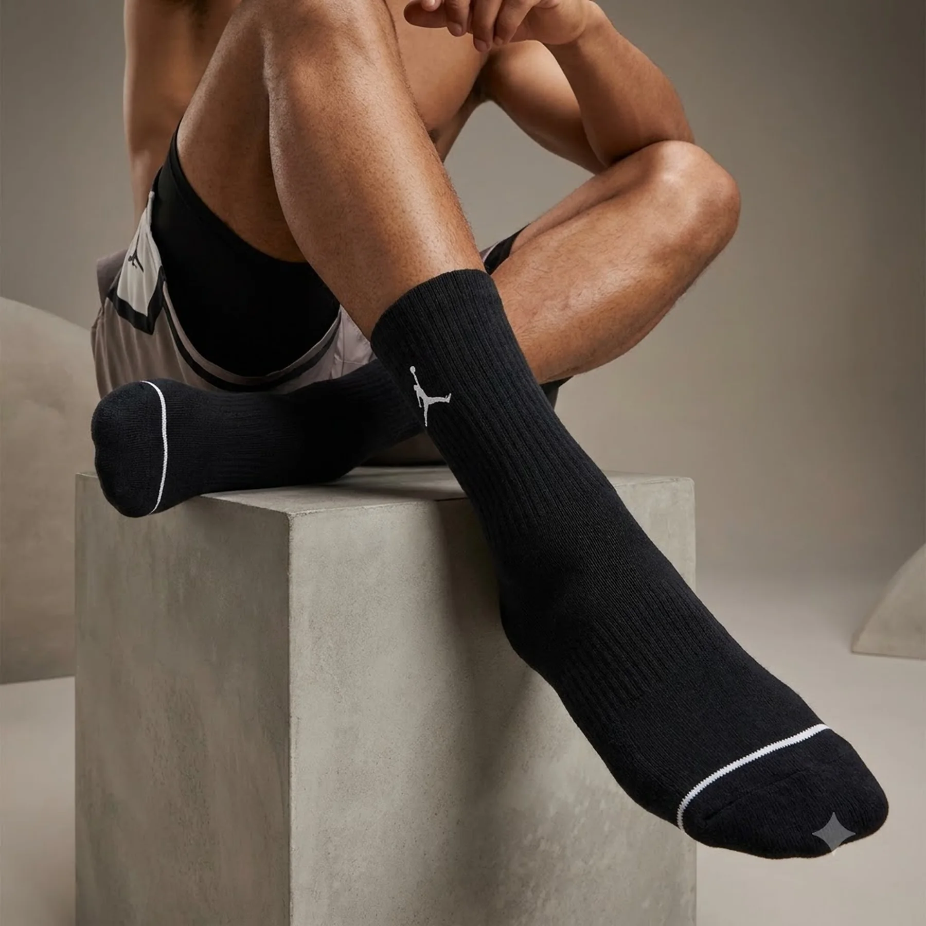 Шкарпетки Nike U J Ed Cush Poly Crew 3Pr 144 (DX9632-010)