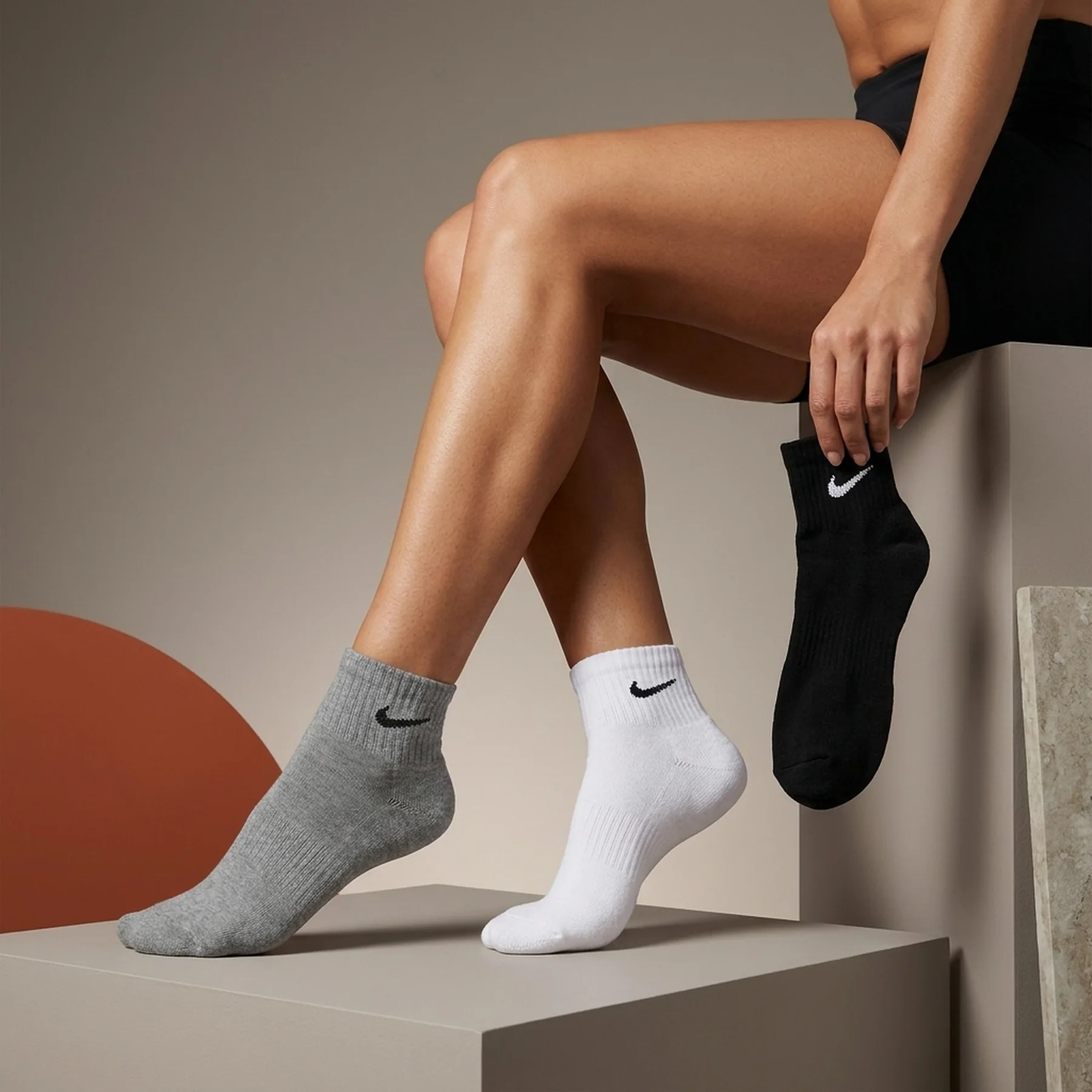 Шкарпетки Nike U NK EVERYDAY LTWT ANKLE 3 пари