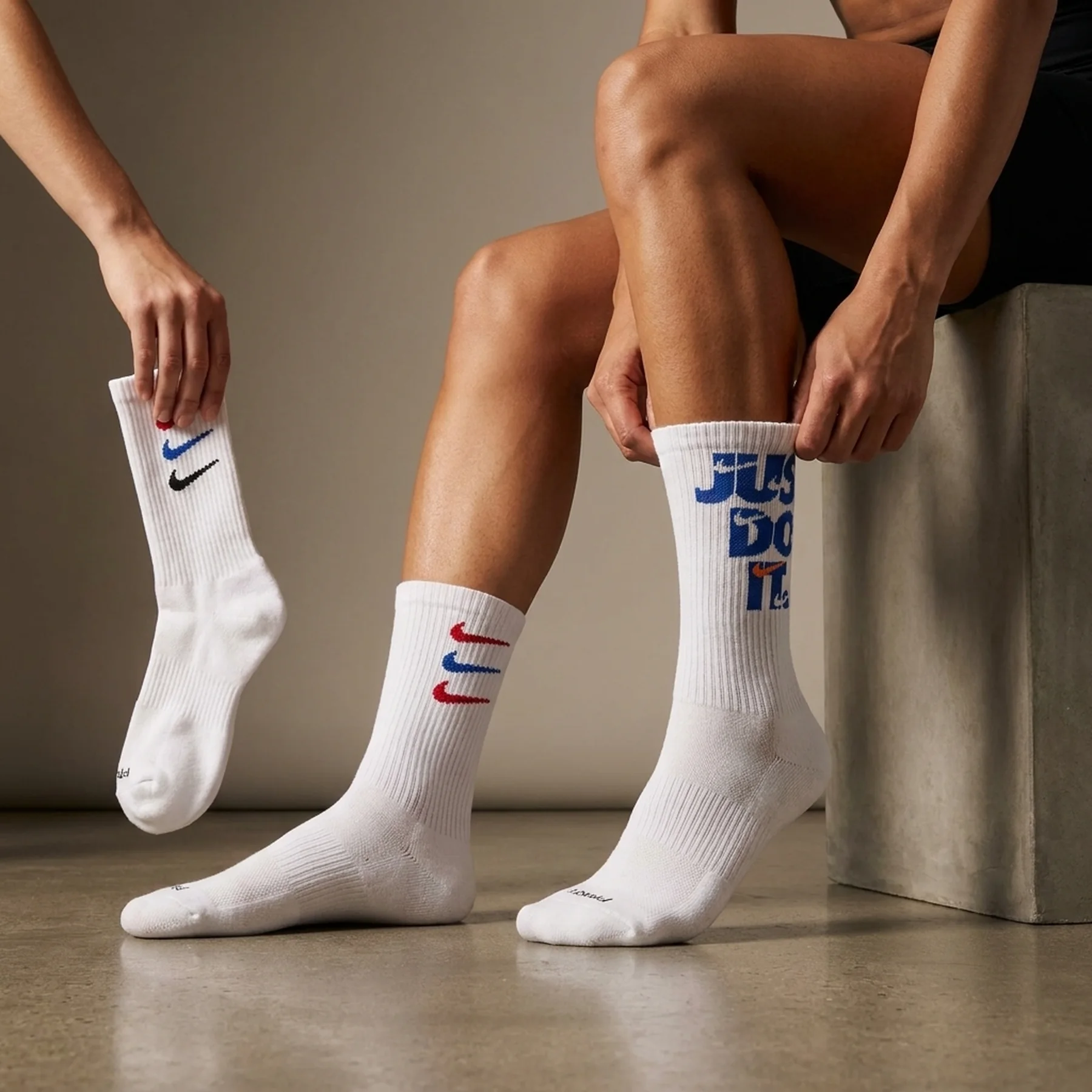 Шкарпетки Nike U Nk Everyday Plus Cush Crew (DH3822-902)