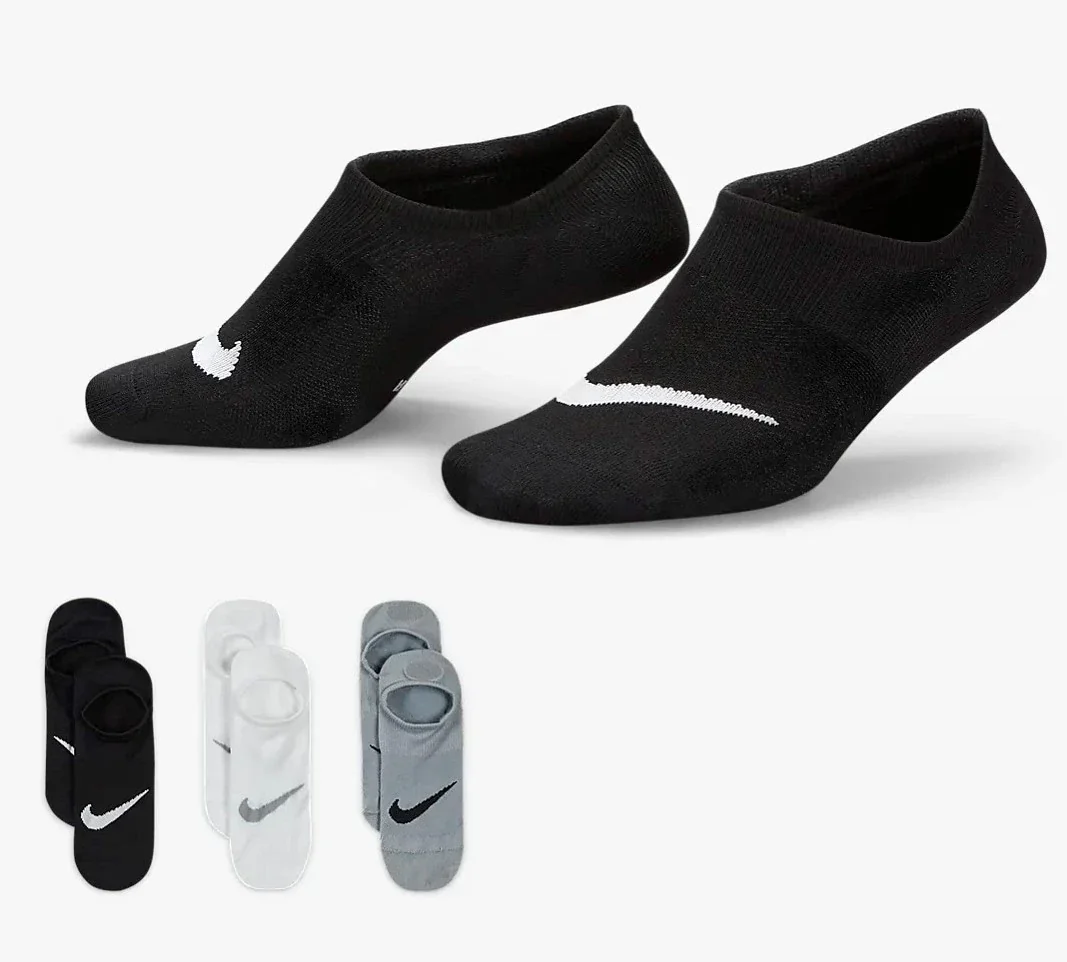 Шкарпетки Nike U Nk Everyday Plus Ltwt Footie 3Ppk (SX5277-927)