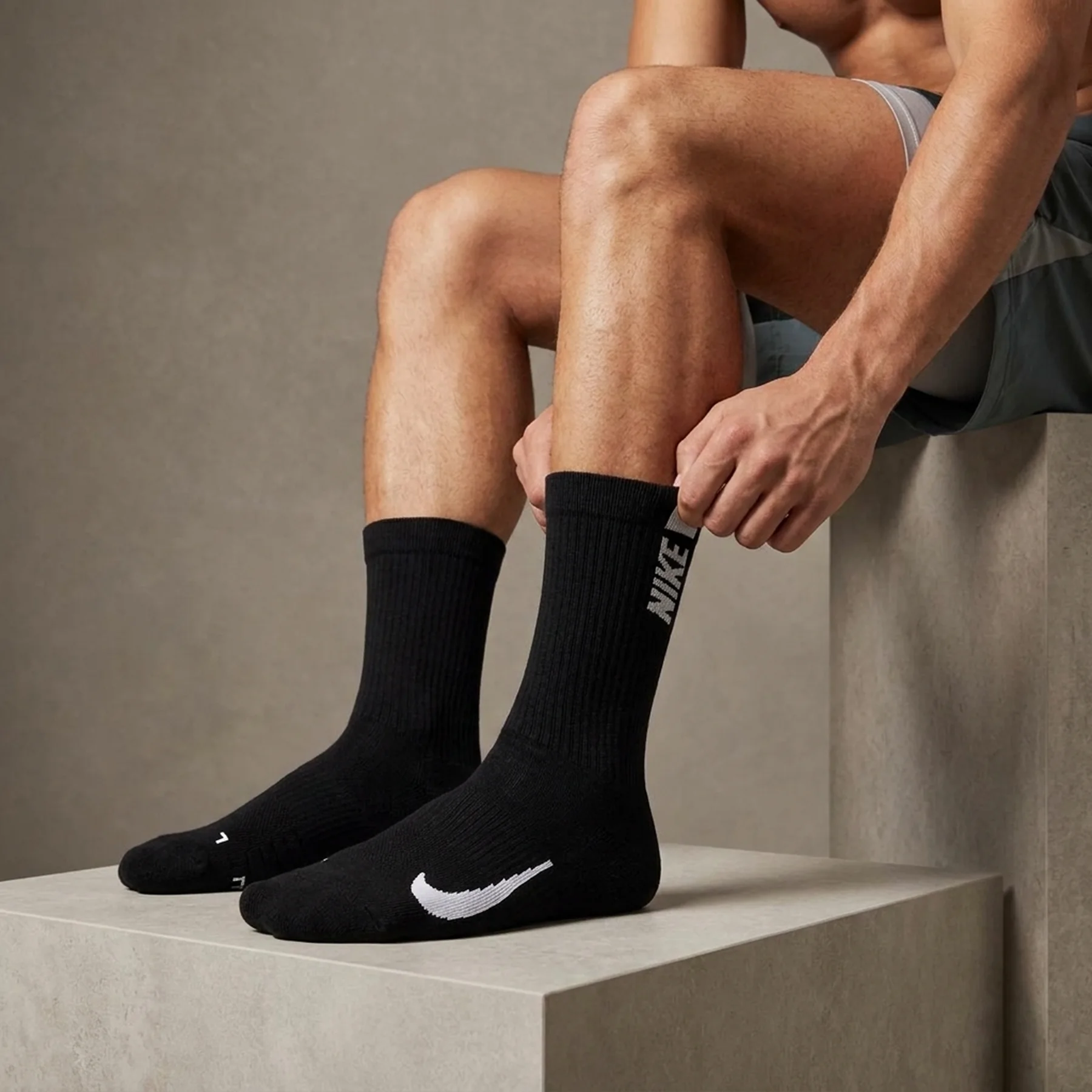 Шкарпетки Nike U NK MLTPLIER CRW 2 пари