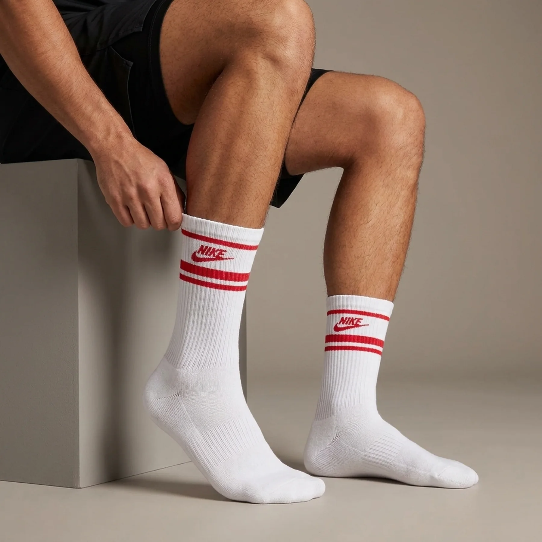 Шкарпетки Nike U NK NSW EVERYDAY ESSENTIAL CR 3 пари