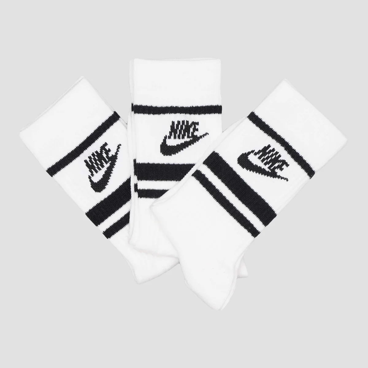 Шкарпетки Nike U Nk Nsw Everyday Essential Crew 3Pr - Stripes (CQ0301-103)