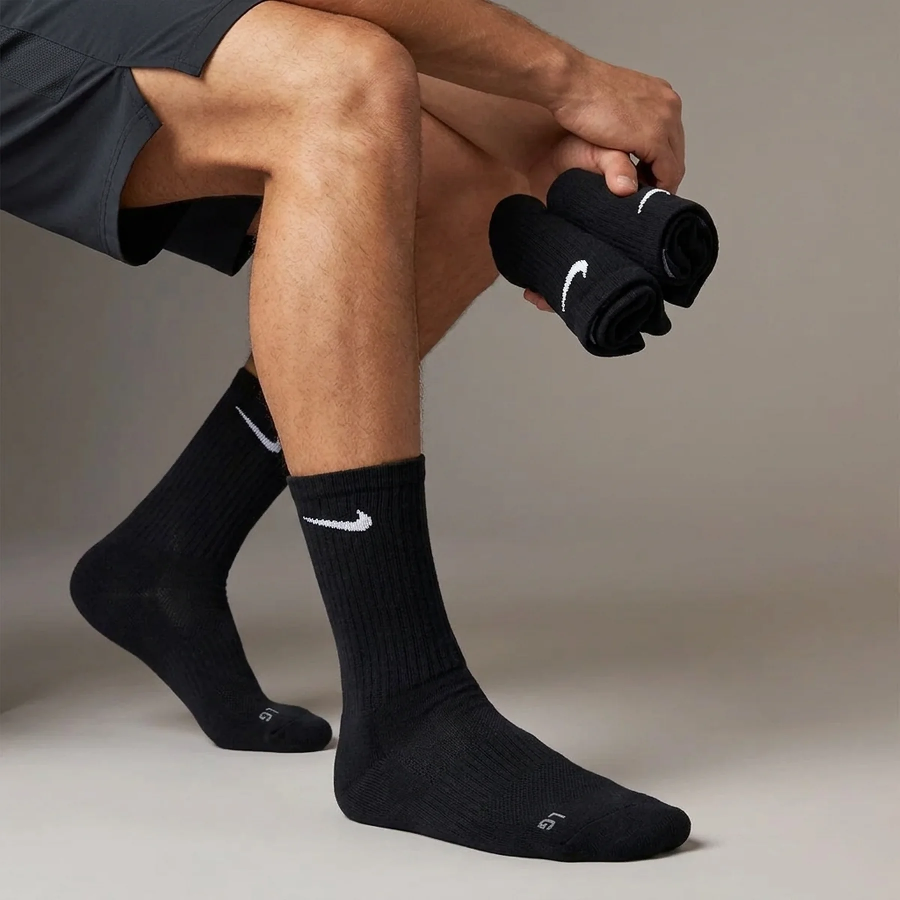 Шкарпетки Nike U NK PERF LTWT CREW 3 пари