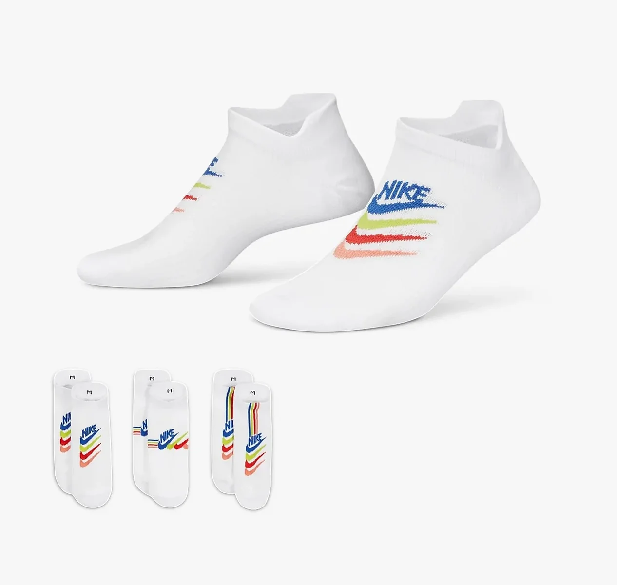 Шкарпетки Nike W NK EVERYDAY PLUS LTWT NS 3 пари