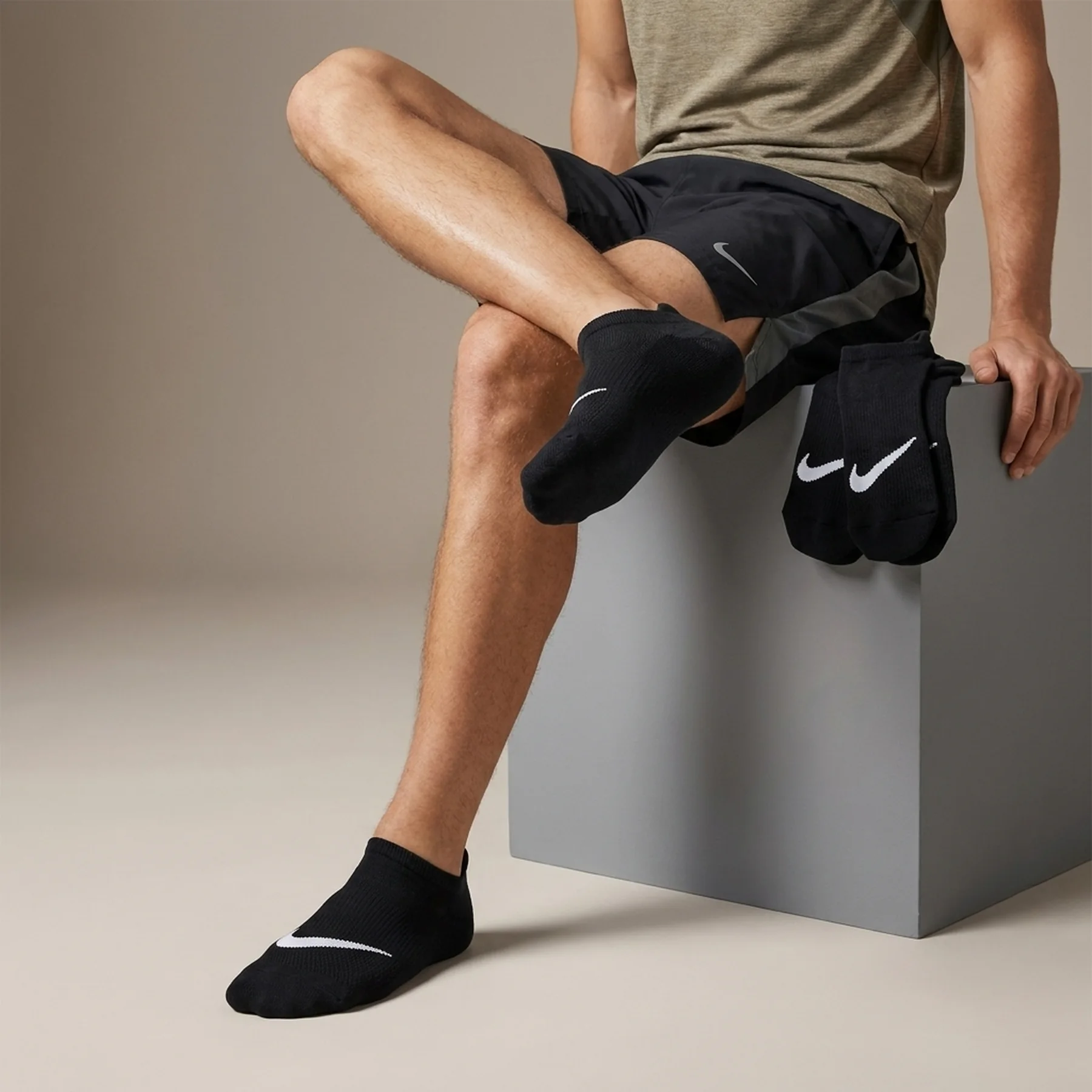 Шкарпетки Nike Y NK EVERYDAY LTWT FOOT 3 пари