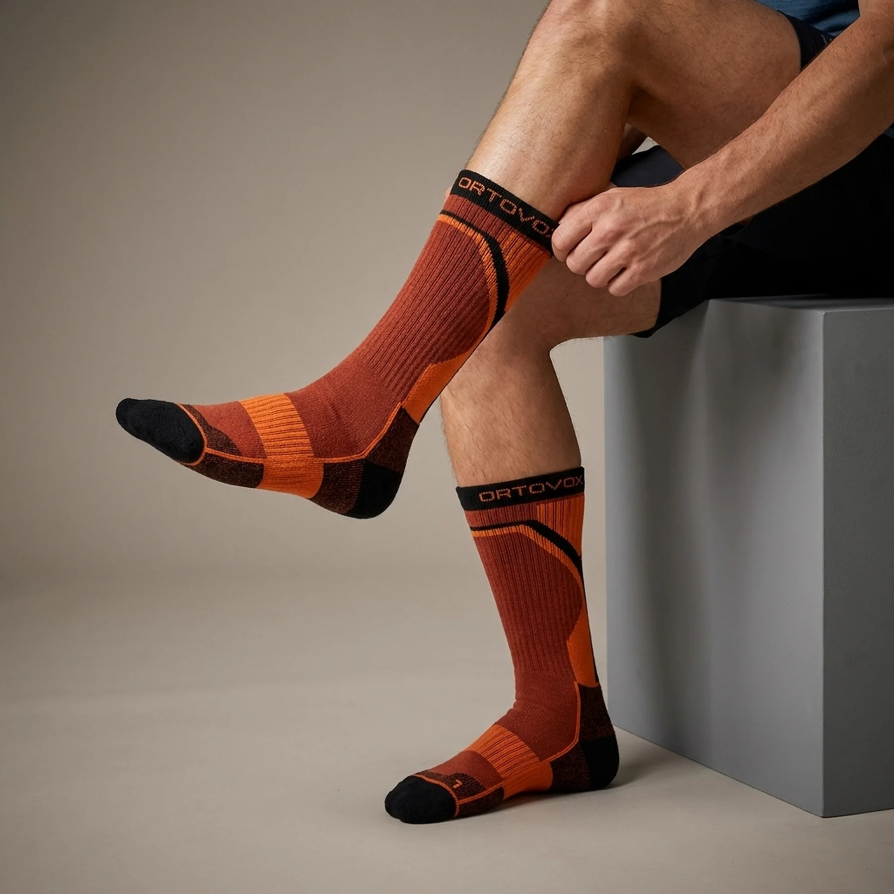 Шкарпетки Ortovox Ski Rock'n'Wool Long Socks Mns