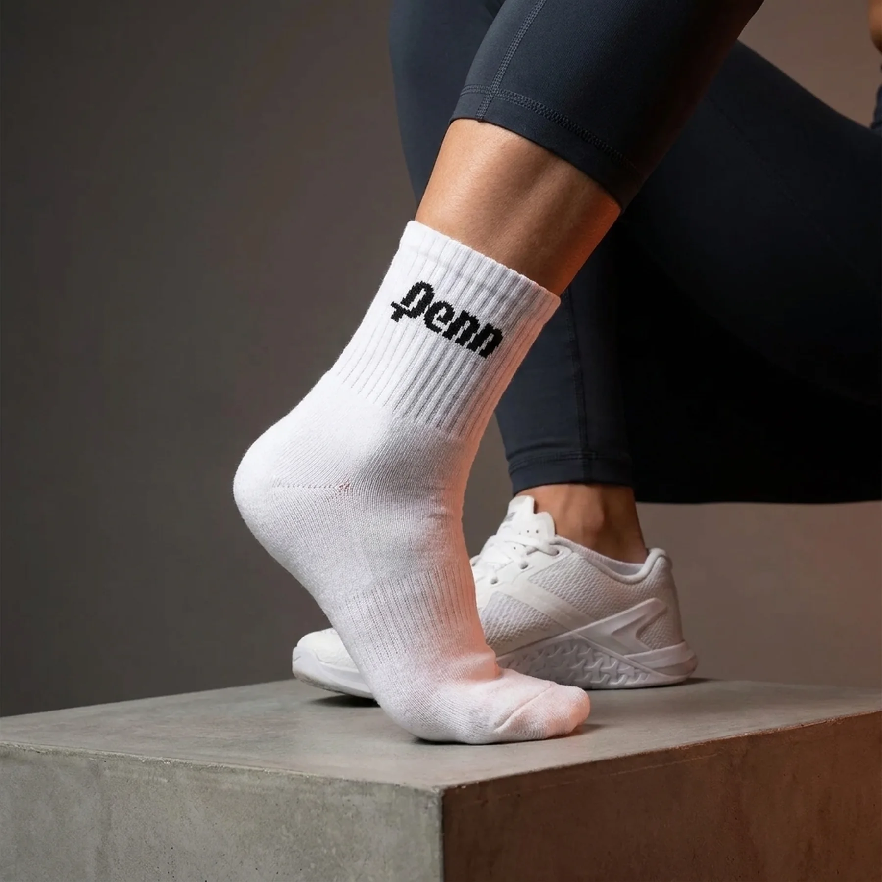 Шкарпетки Penn QUARTER SOCKS 3 PAIR білий Уні 35-40