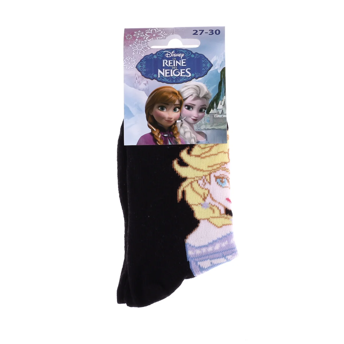 Шкарпетки PRINCESS ELSA SUR TIGE ET PIED чорний Діт 31-34, арт.83841644-7