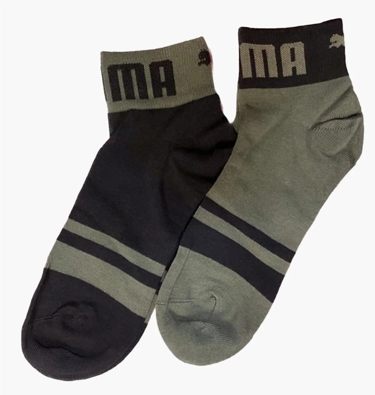 Шкарпетки Puma Combo Black/Green (2 ) (935318-02)