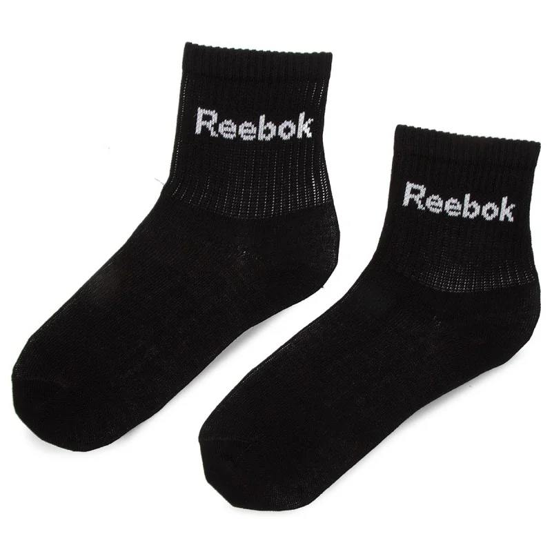 Шкарпетки Reebok 3 Pack Crew Socks In Black (AB5280)