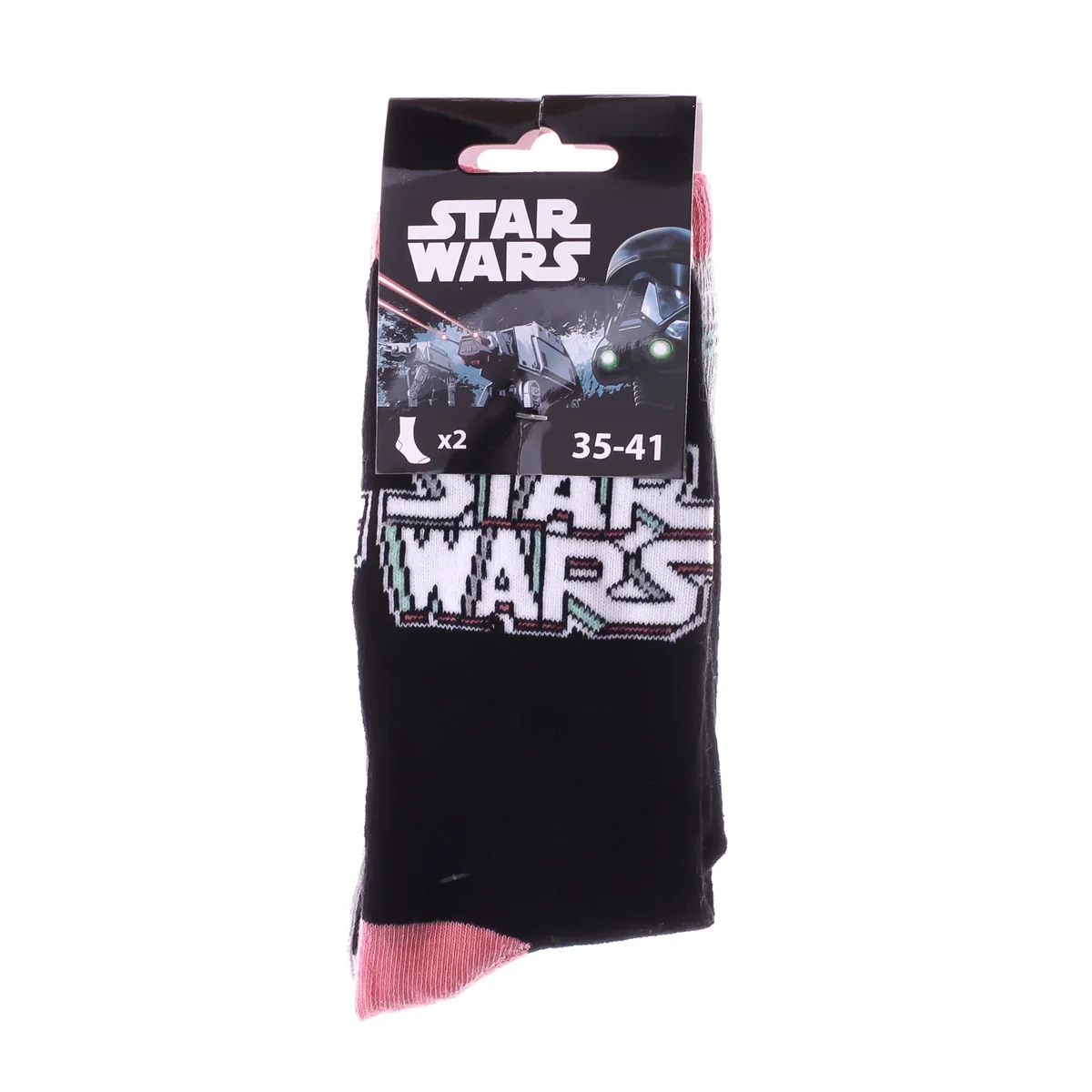 Шкарпетки Star Wars PRINCESSE LEIA 2P сірий Діт 35 - 41