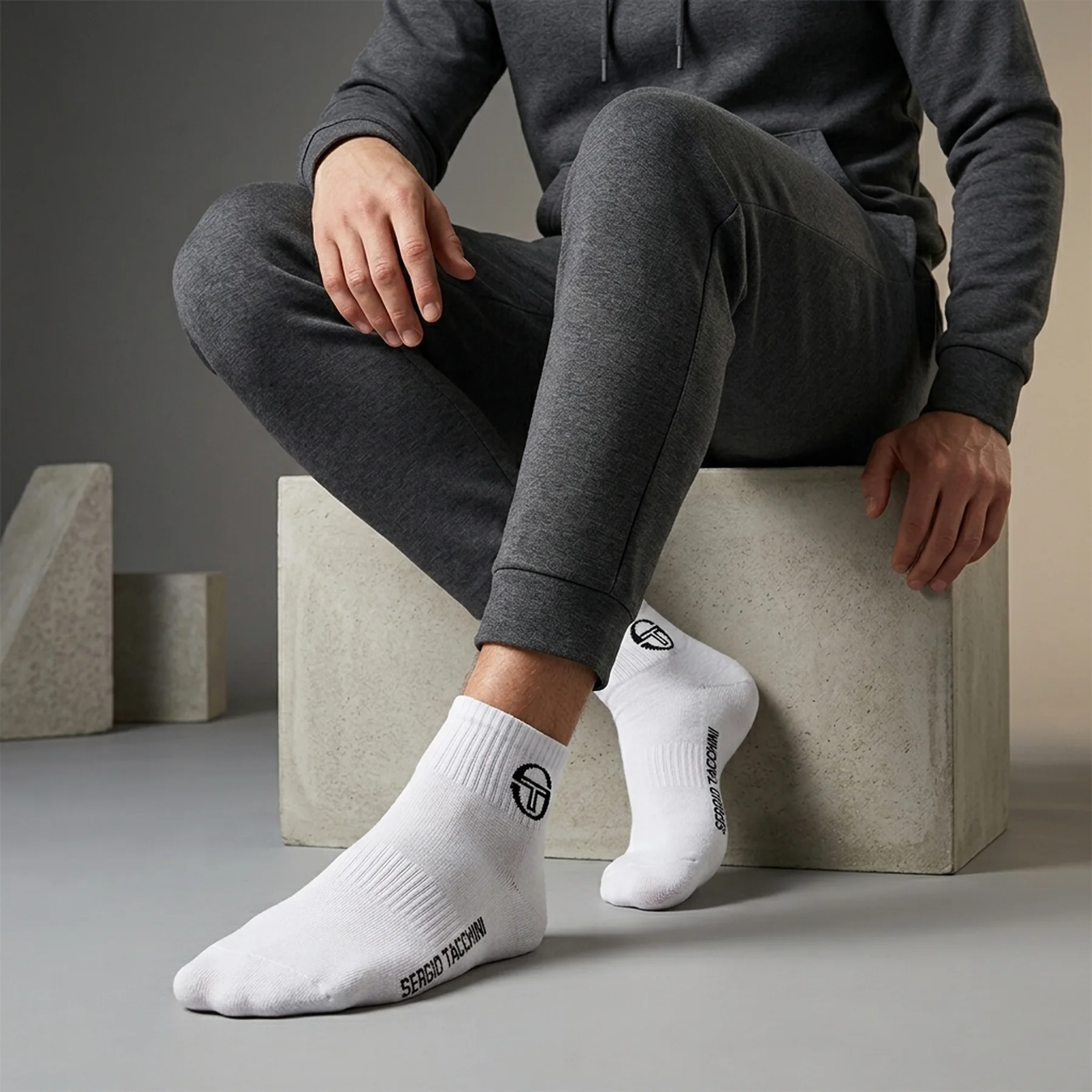 Шкарпетки Sergio Tacchini 3-pack білий Уні 39-42 (93241241-1)