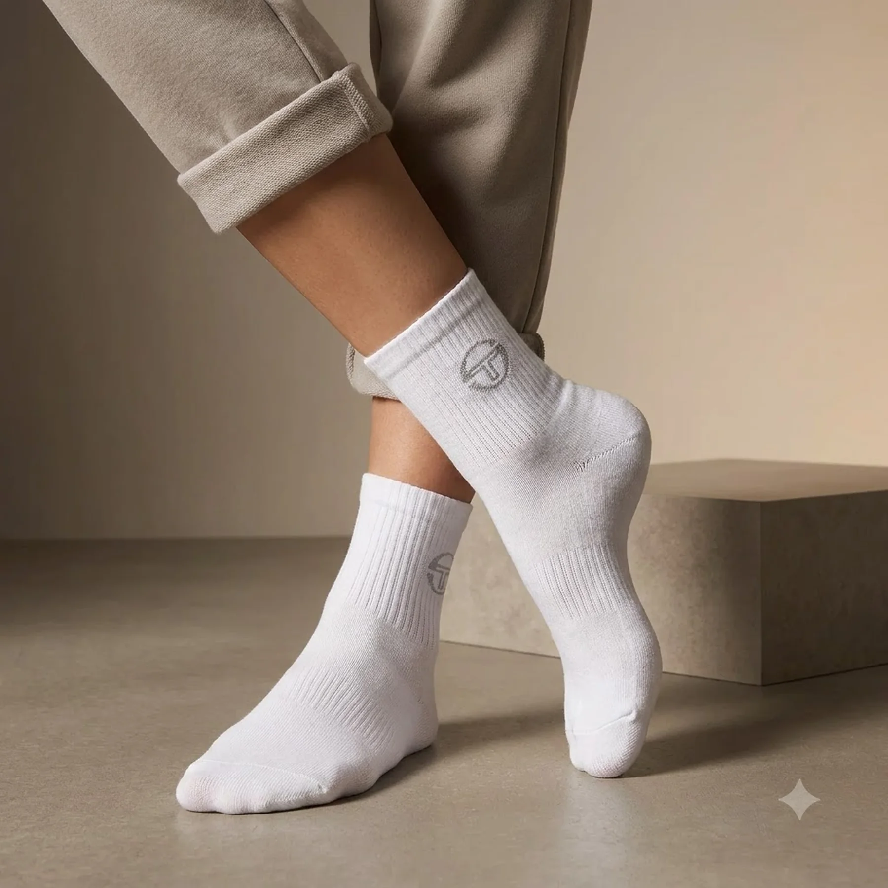 Шкарпетки Sergio Tacchini 3-pack білий Жін 35-37
