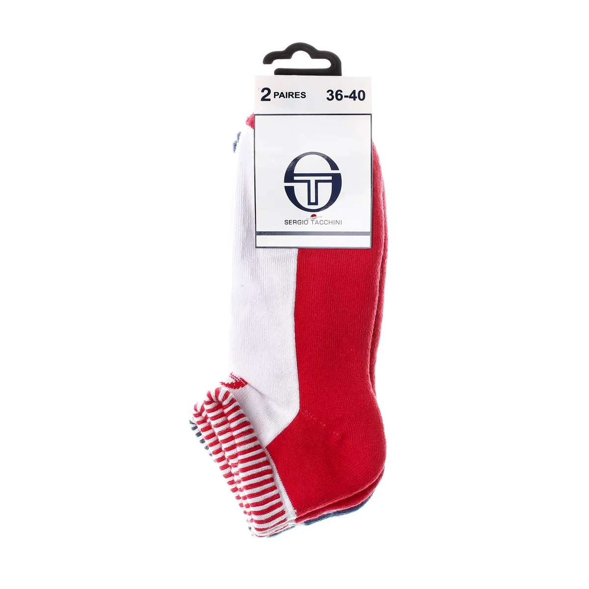 Шкарпетки Sergio Tacchini 3-pack червоний, синій Жін 36-40