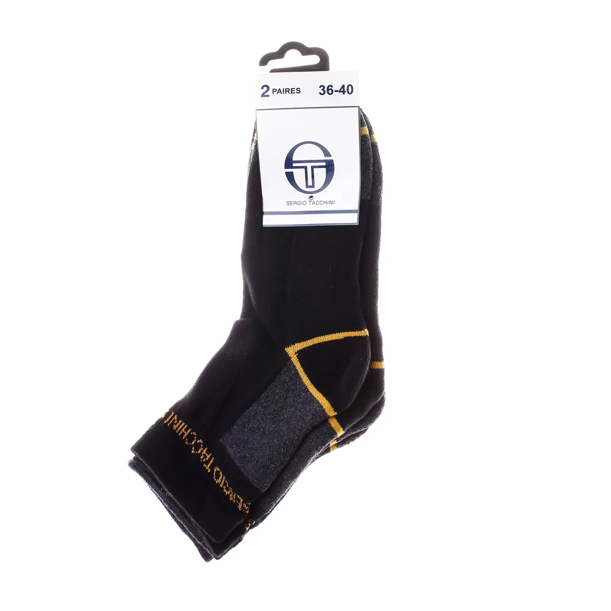 Шкарпетки Sergio Tacchini 3-pack чорний Уні 36-40