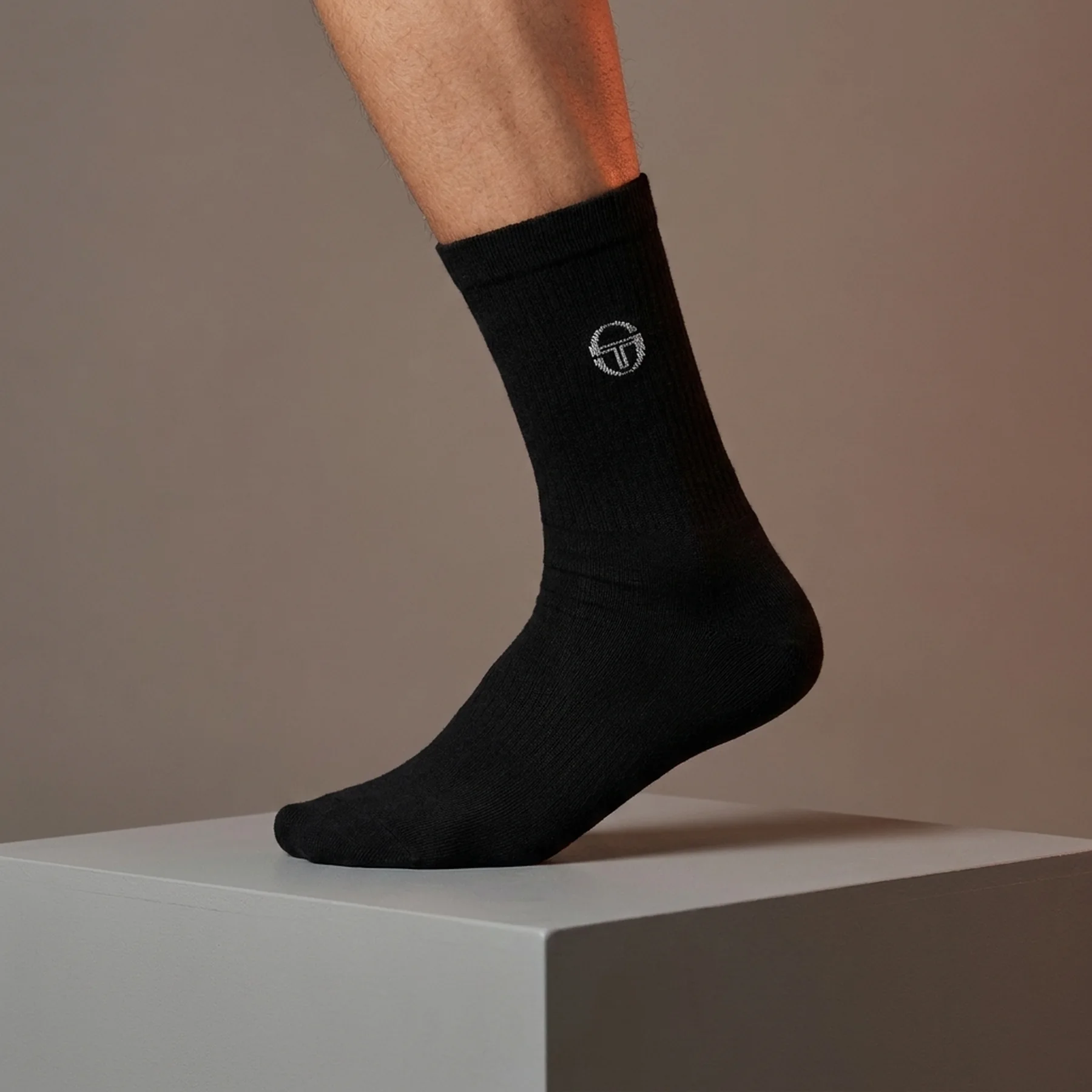 Шкарпетки Sergio Tacchini 3-pack чорний Уні 36-41 (13896812-1)