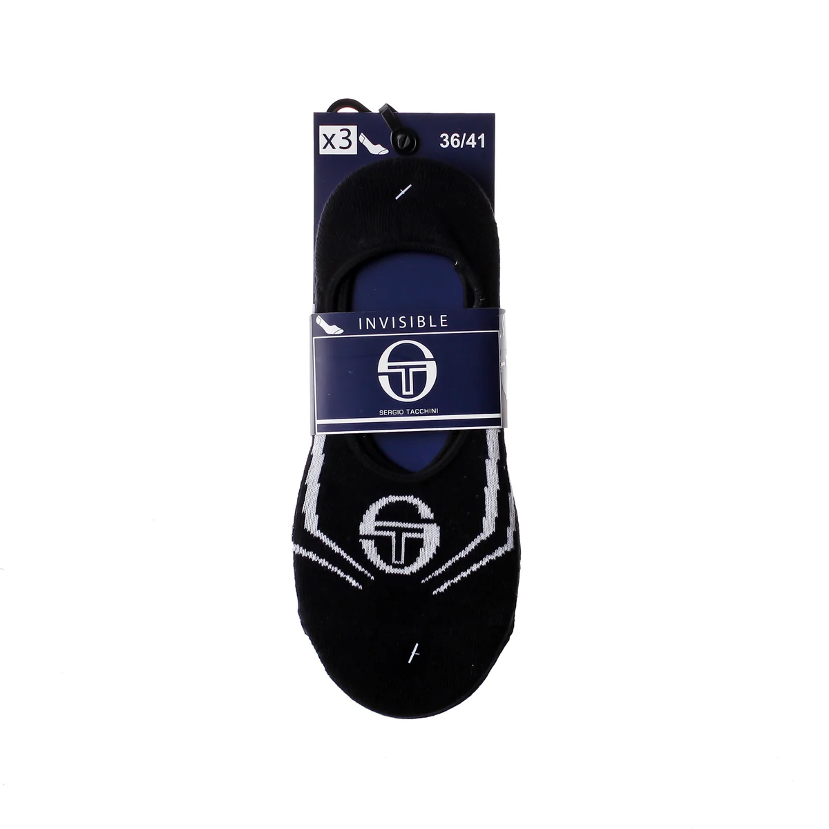 Шкарпетки Sergio Tacchini 3-pack чорний Уні 38-41