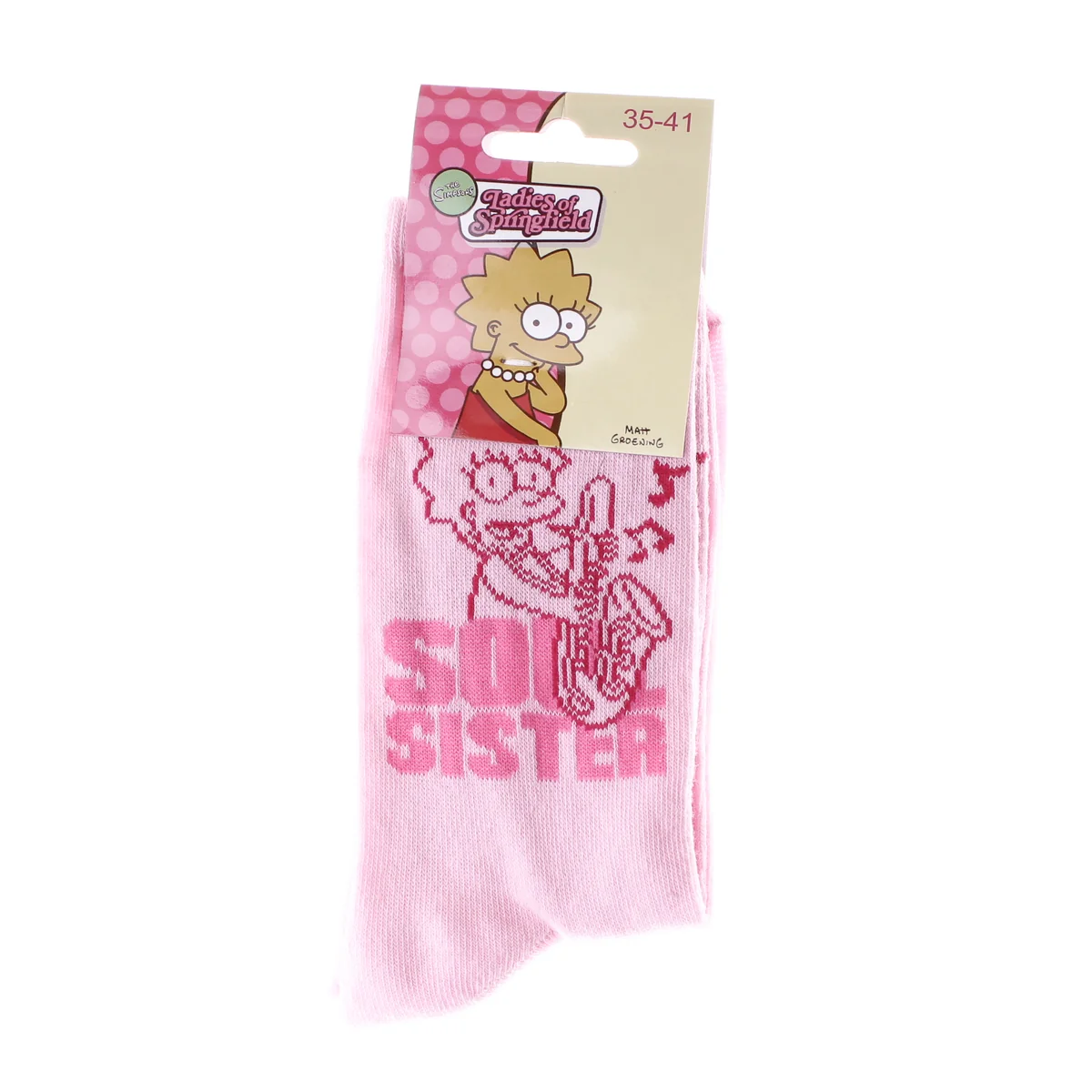 Шкарпетки Simpson LISA SOUL SISTER світло-рожевий Діт 35 - 41