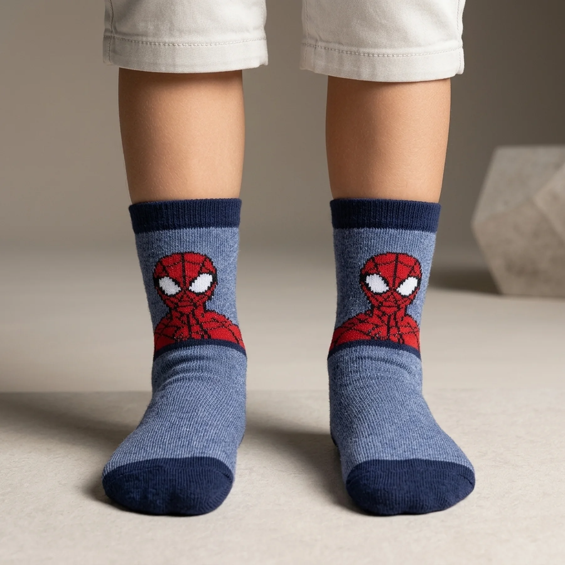 Шкарпетки SPIDER MAN BUSTE SPIDERMAN джинсовий Діт 23-26, арт.83892247-4
