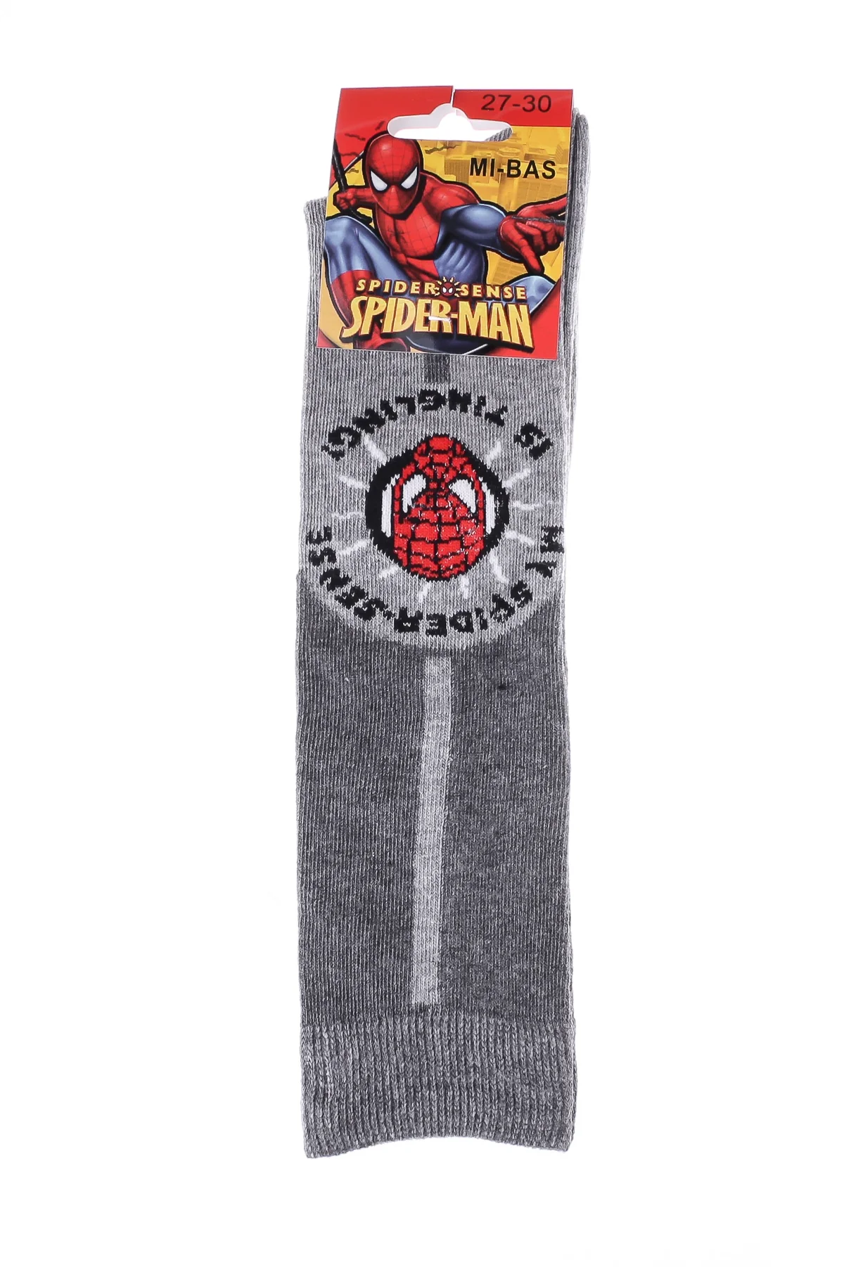 Шкарпетки SPIDER MAN SPIDER TISSE SA TOILE сірий Діт 31-35, арт.63051381-2