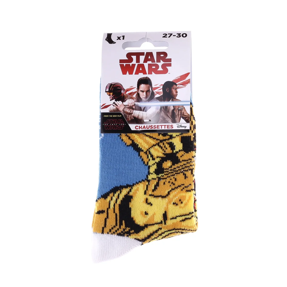Шкарпетки STAR WARS C_3PO блакитний Діт 31-34, арт.83892148-3
