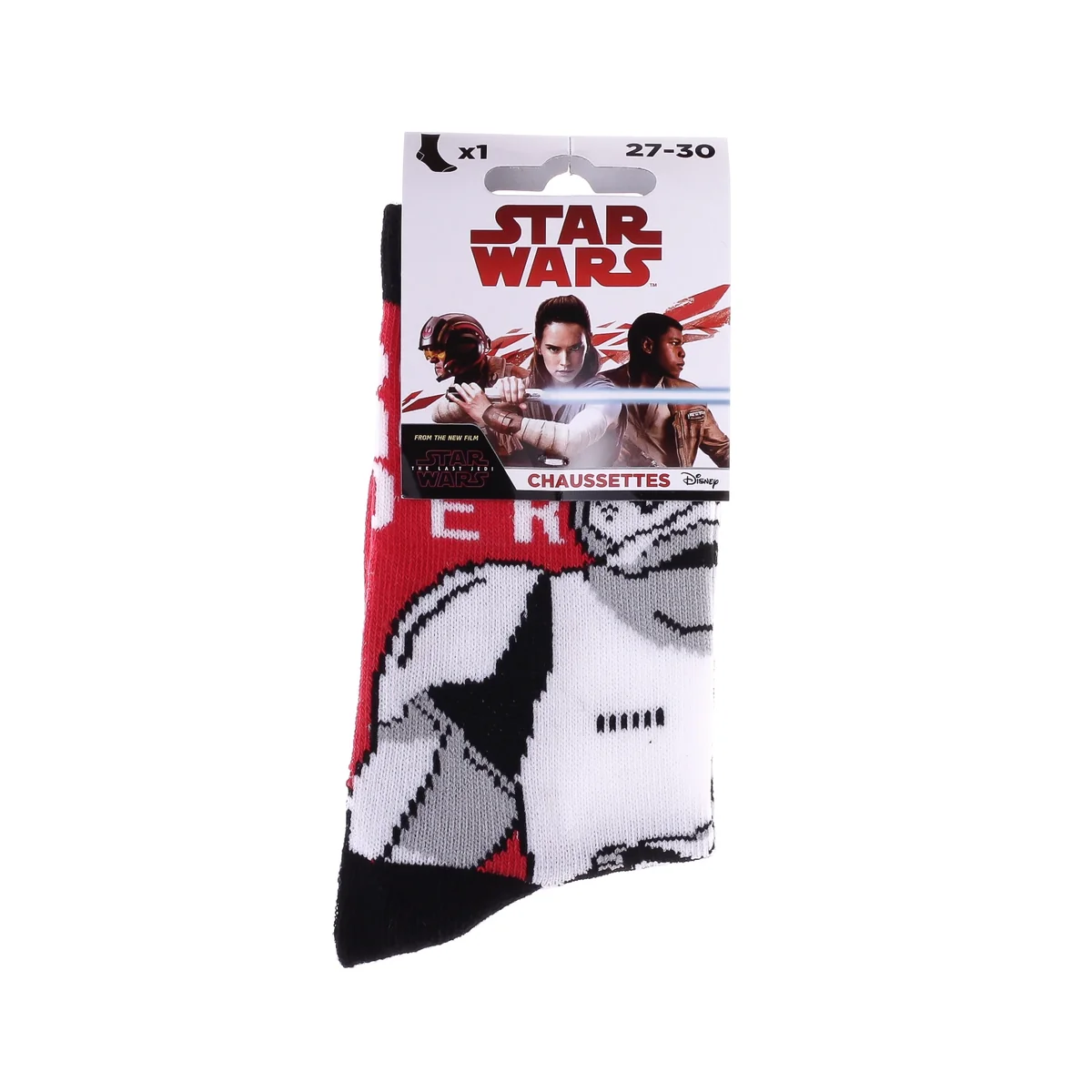 Шкарпетки STAR WARS STORMTROOPER червоний Діт 31-34, арт. 83892148-5