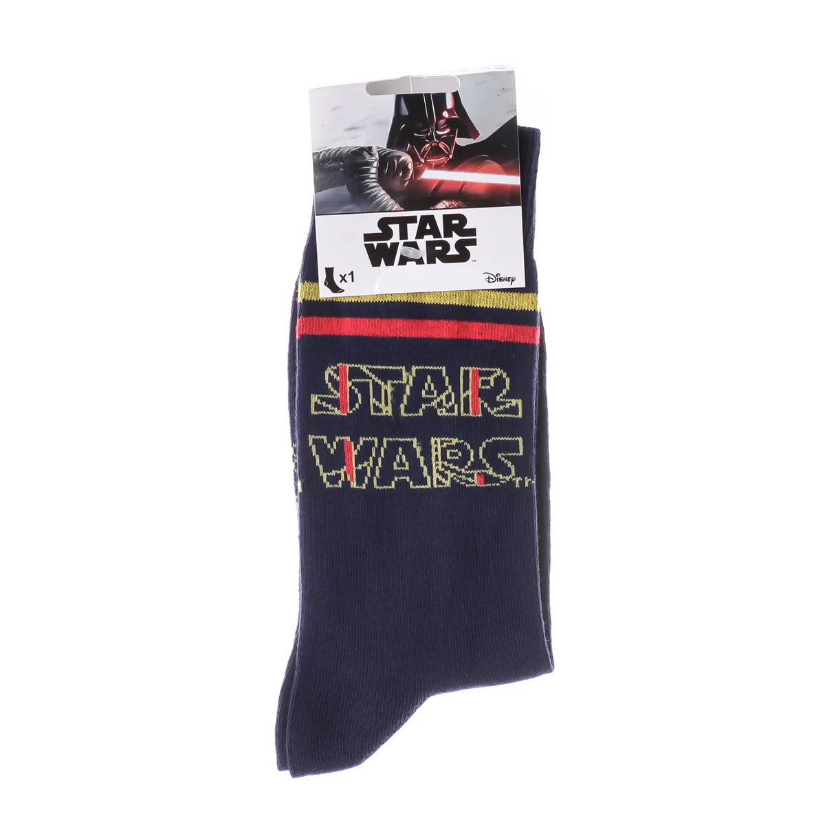 Шкарпетки Star Wars TAR WARS ET RAYURES темно-синій Діт 39-42