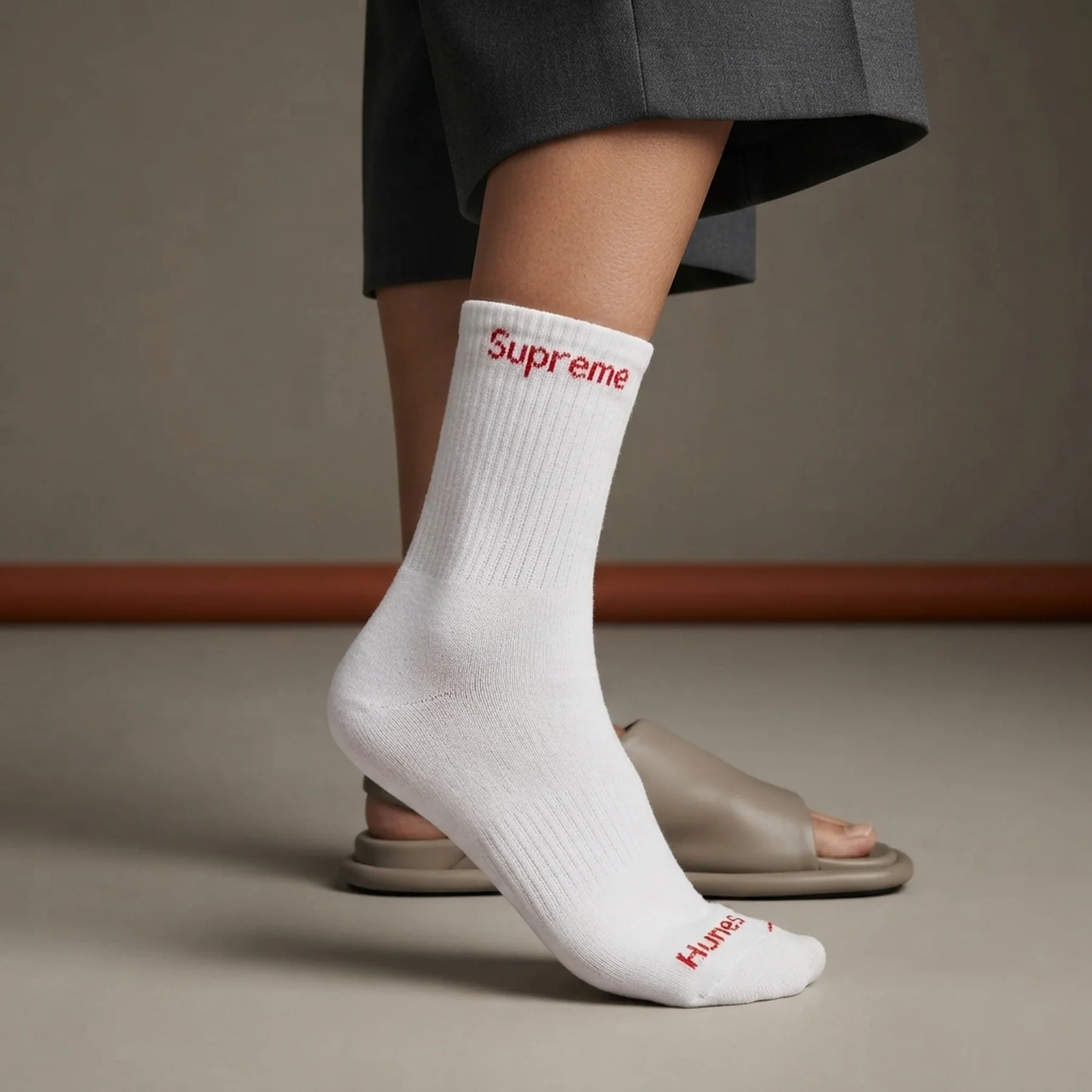 Hanes Socks White