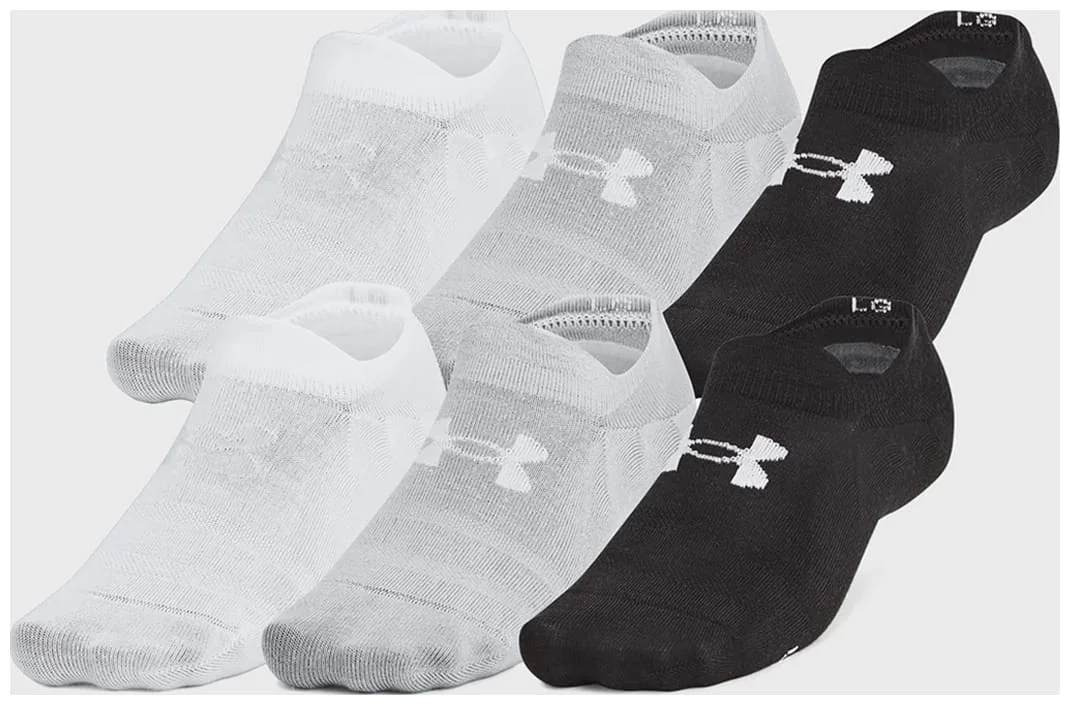 Шкарпетки Under Armour Essential 6-Pack Ultra Low (1386240-002)