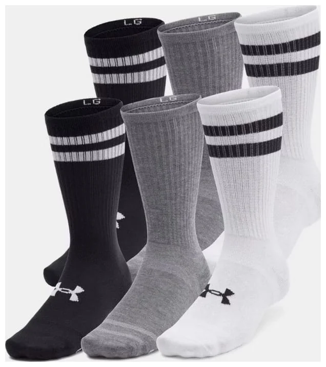 Шкарпетки Under Armour Ua Essential 6Pk Crew (1387058-101)