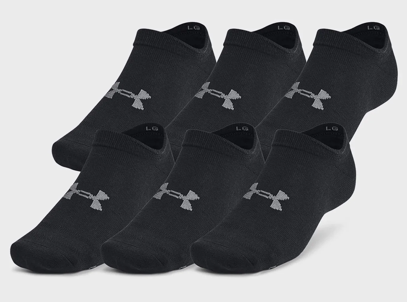 Шкарпетки Under Armour Ua Essential No Show 6Pk (1382611-001)
