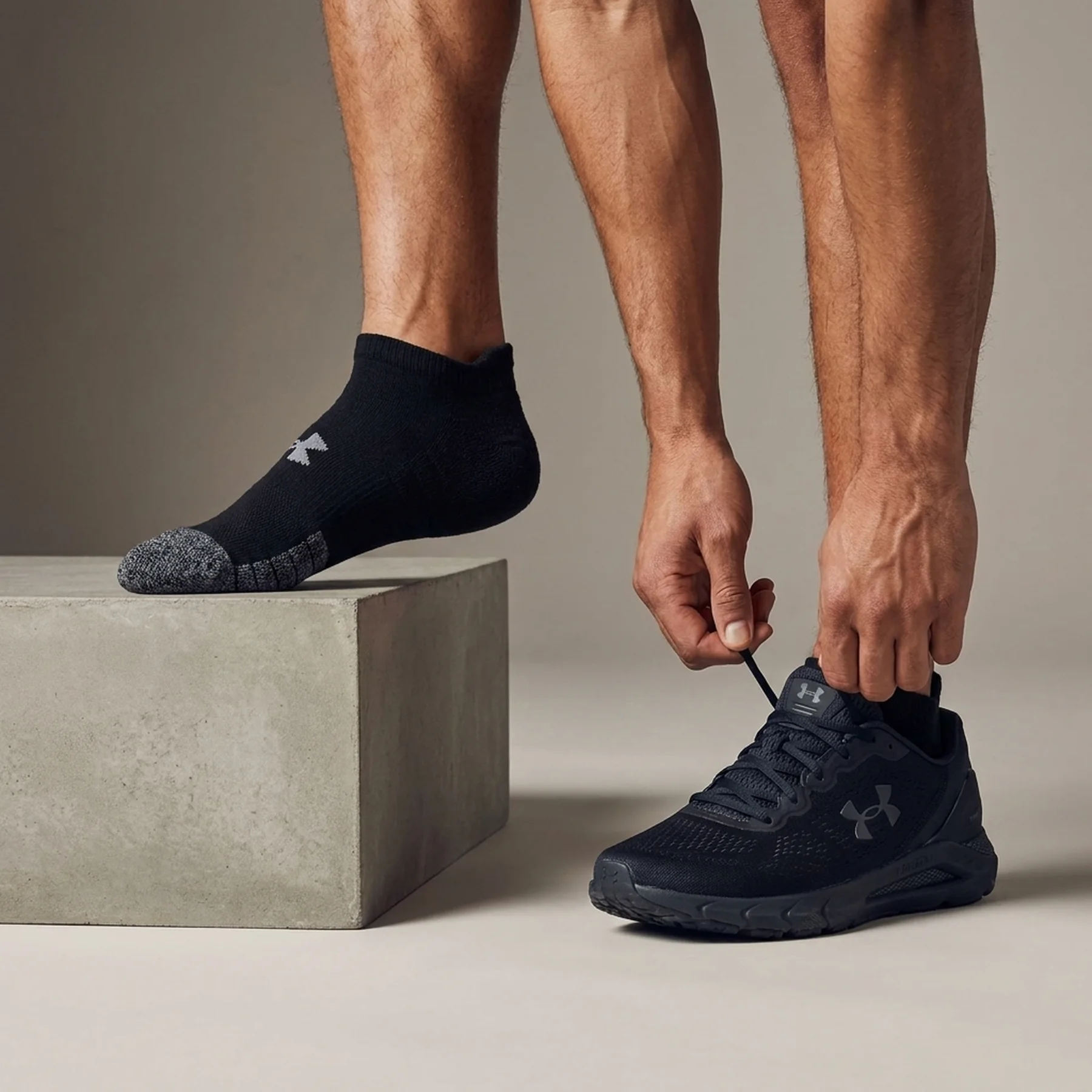 Шкарпетки Under Armour Ua Heatgear No Show 3Pk (1346755-001)