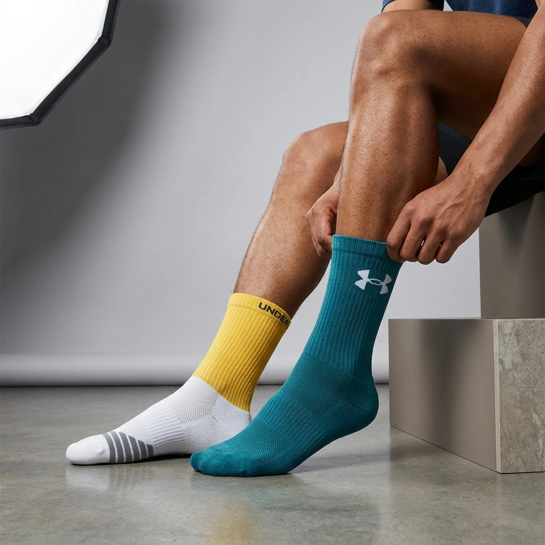 Шкарпетки Under Armour Ua Perf Tech Nov 3Pk Crew (1379515-587)
