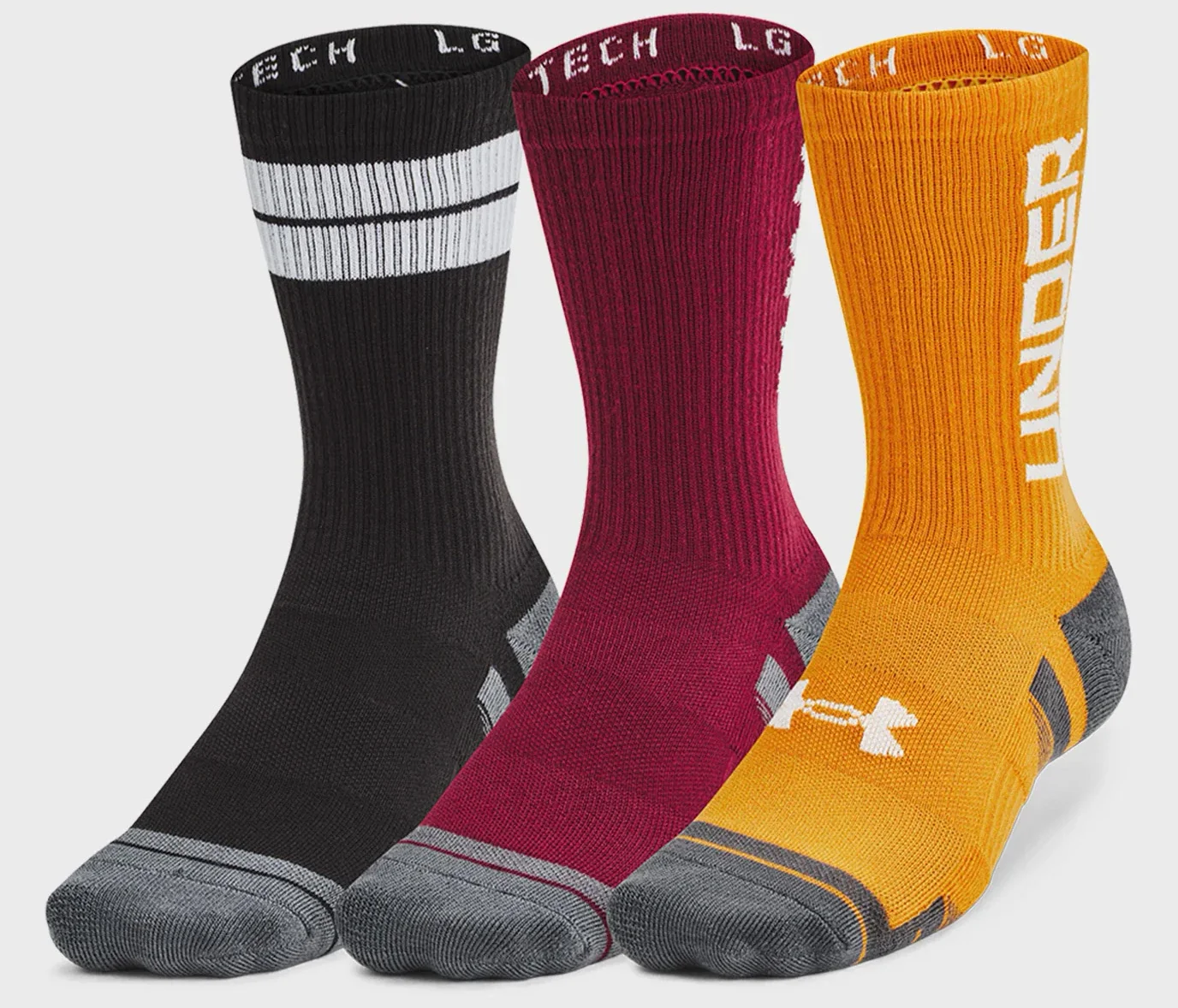 Шкарпетки Under Armour Ua Perf Tech Nov 3Pk Crew (1379515-625)