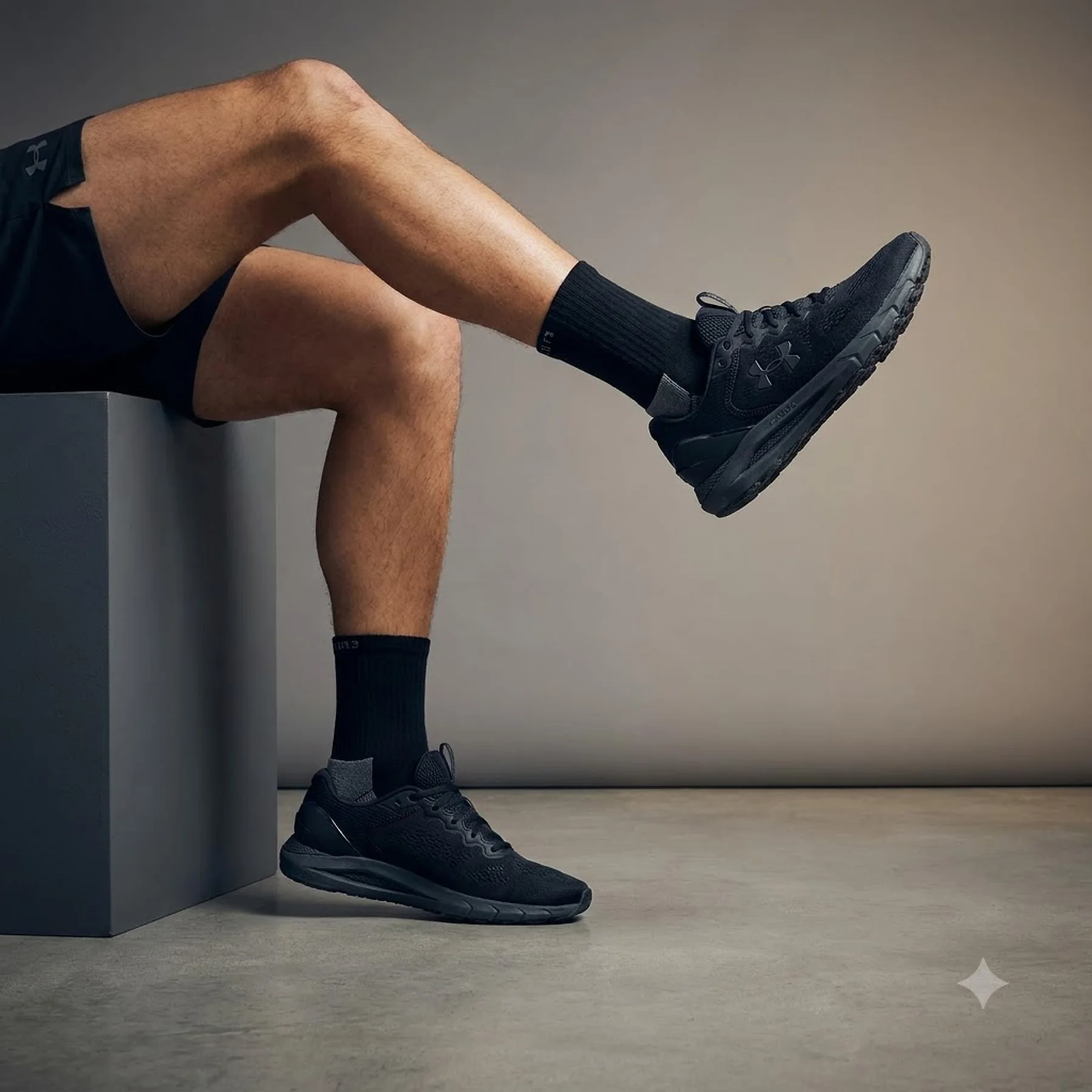 Шкарпетки Under Armour Ua Performance Cotton 3P Qtr (1379528-001)