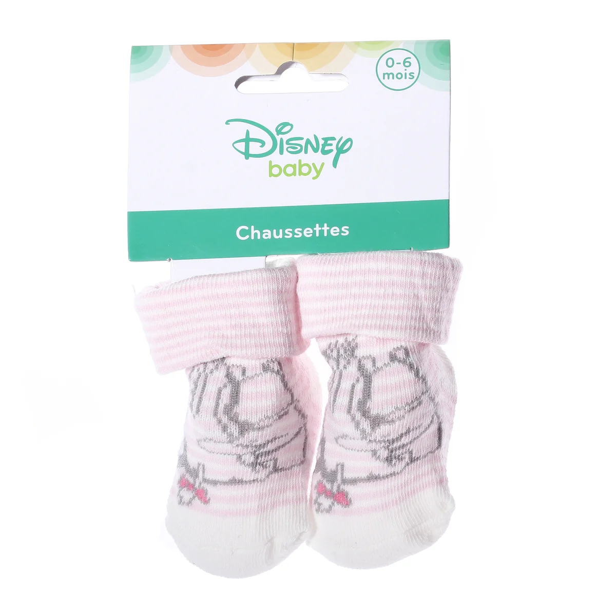 Шкарпетки WINNIE FILLE AO TETE WINNIE + POT ABEILLE рожевий Діт 0-6 арт 43890964-2