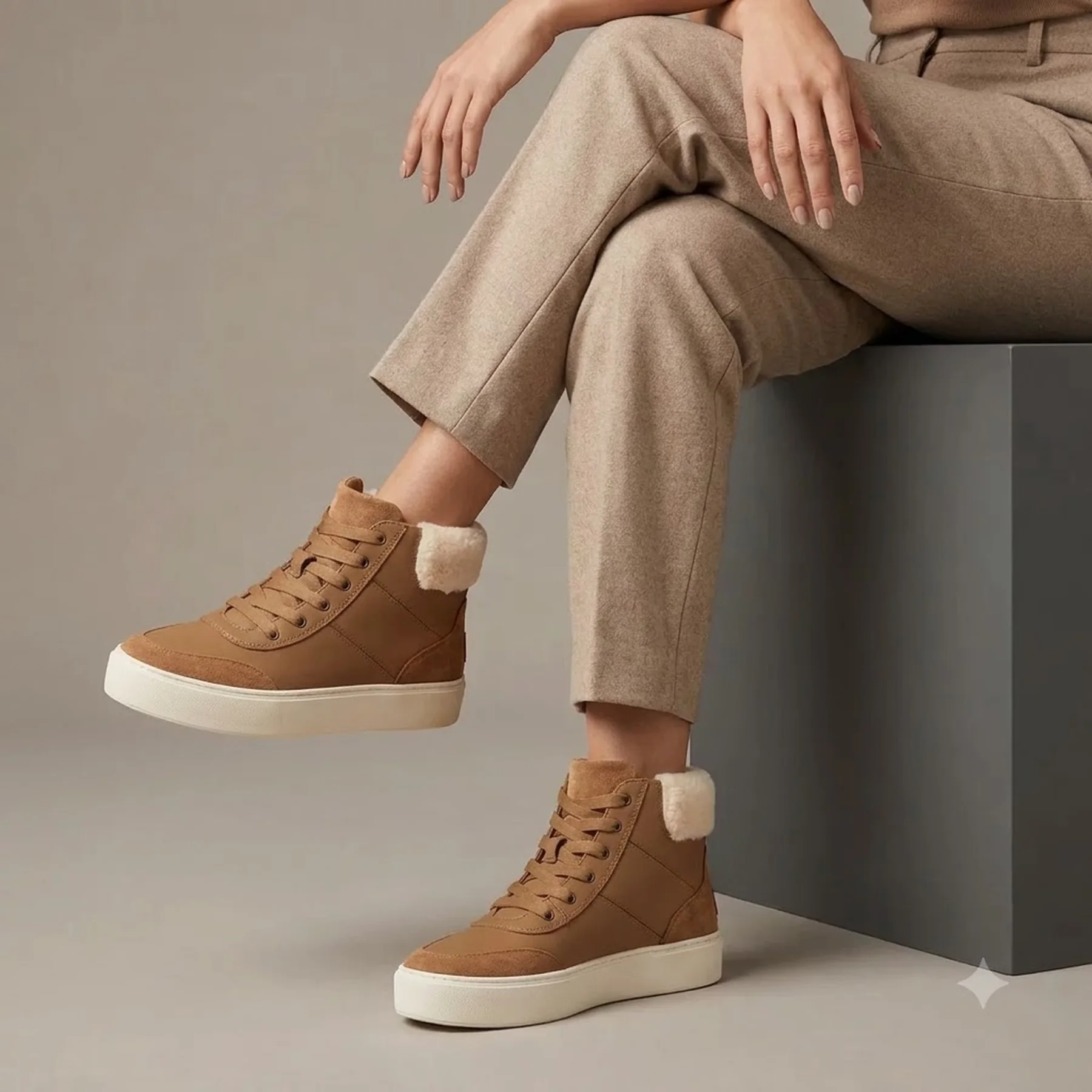Шкіряні високі кеди Zilo High UGG 39