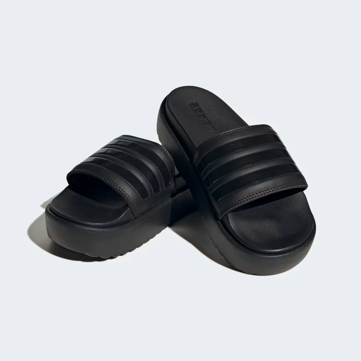 Шльопанці Adilette Platform Adidas на платформі 40 1/2