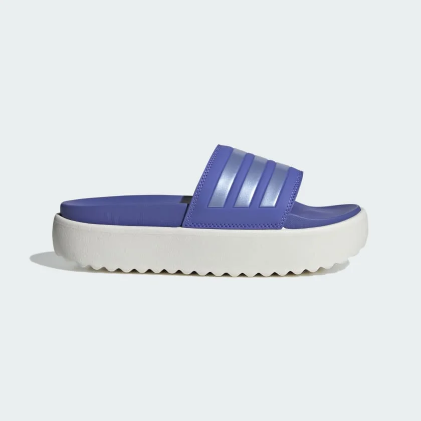 Шльопанці Adilette Platform Adidas на платформі 40 1/2