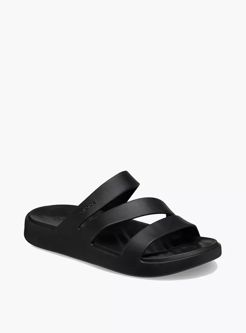 Шльопанці Getaway Strappy MtP 209587-001-Black CROCS W4 (33-34) Чорний