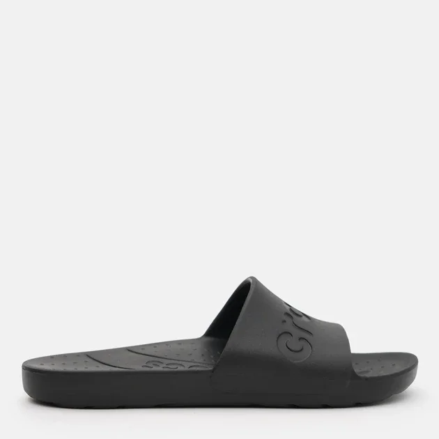 Шльопанці UNI Crocs Slide Whi 210088-001-Black CROCS M10/W12(43-44) Чорний